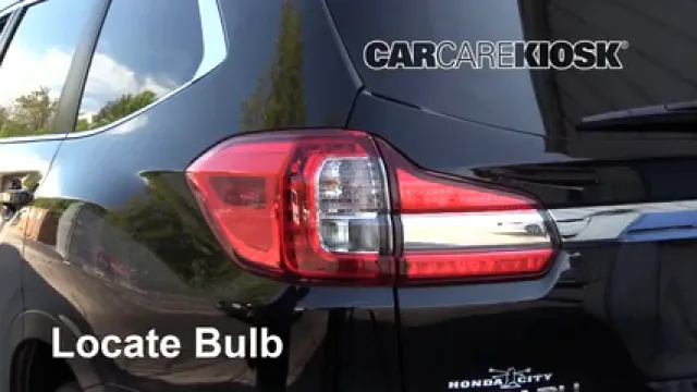 2019 Subaru Ascent Premium 2.4L 4 Cyl. Turbo Luces Luz de giro trasera (reemplazar foco)